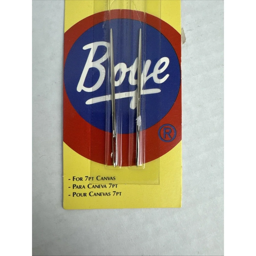 Wrights Boye Plastic‎ Canvas Needles-Size 16 2/Pkg, 7518